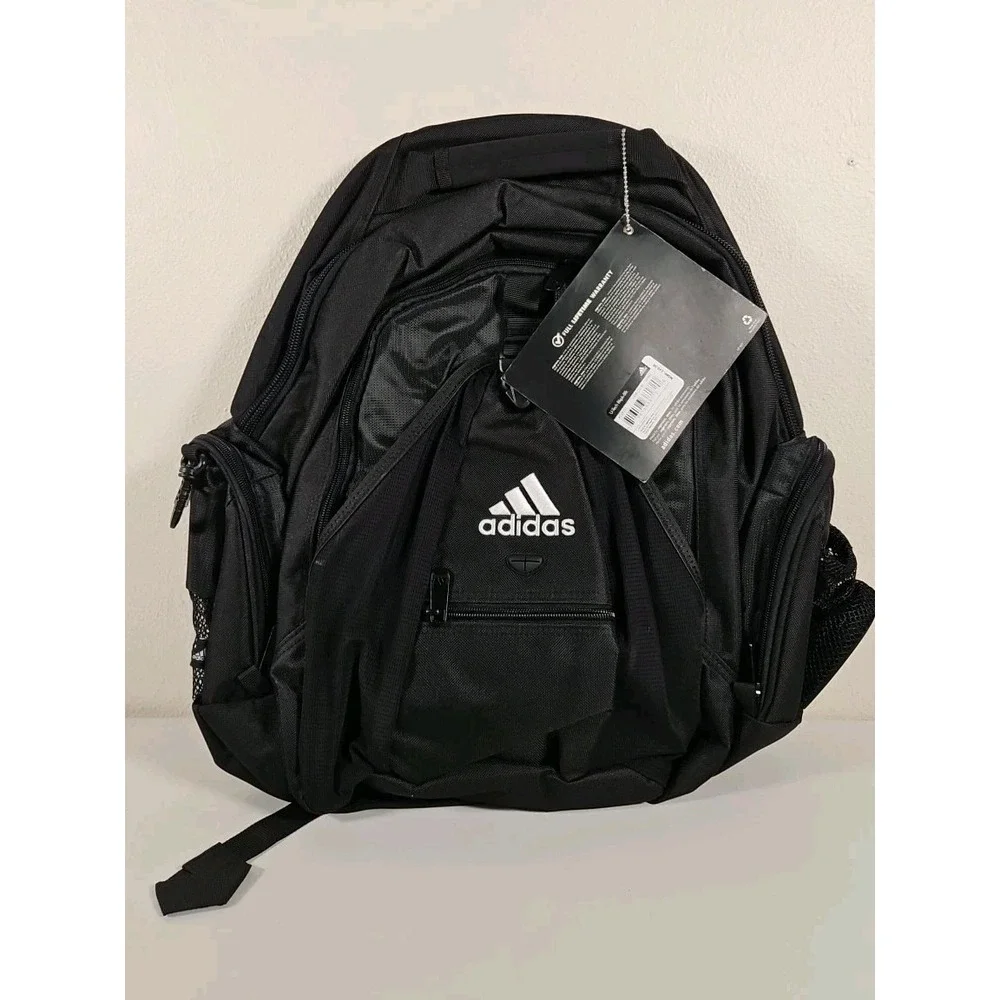 ADIDAS Ultra Tech Backpack Athlete Hiking Gym Media Pocket Headphone Portal